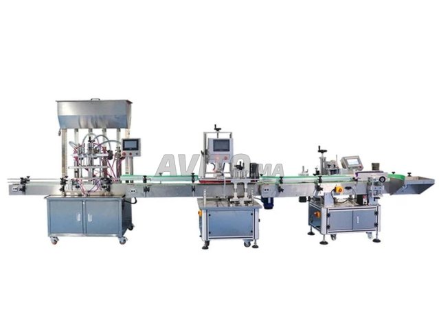 LIGNE DE PRODUCTION DE MACHINE DE REMPLISSAGE 