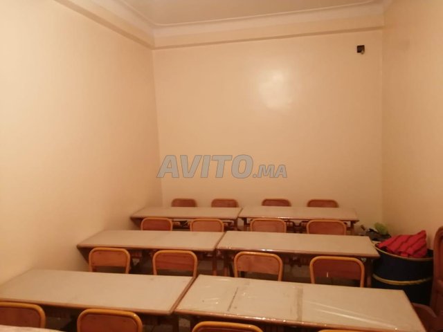 table scolaire deux places neuf 