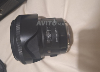 Objectif Sigma 24mm f1.4 DG HSM Art pour CANON