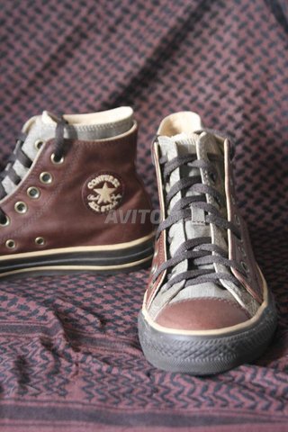 Converse cuir ou tissu best sale