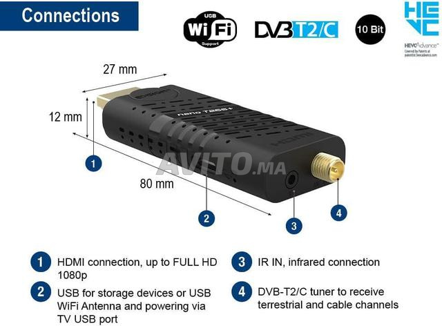 EDISION Nano T265 plus Récepteur dongle - 2