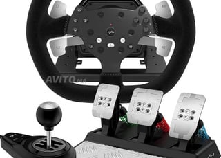 Volant PXN V10 avec pédales et levier de vitesses