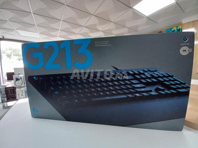 Logitech G213 Clavier Gaming RVB LIGHTSYNC