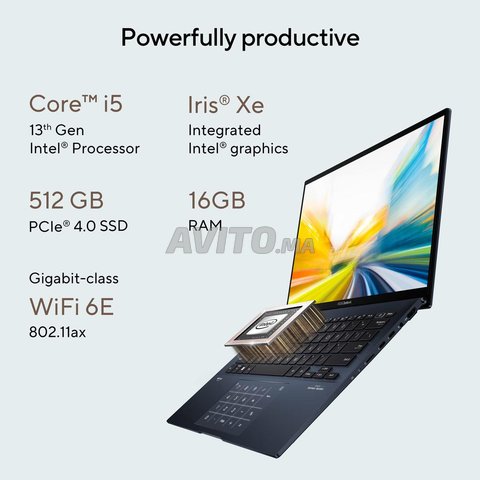 ASUS Zenbook 14 OLED, UX3402VA 13th Gen  i5-1340P