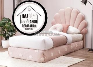 سرير مفرد جميل جداً 90/190