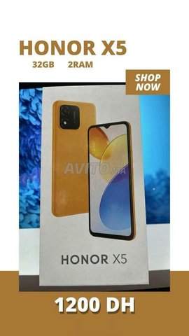 HONOR X5 32 GO SUNRISE ORANGE | Téléphones à Marrakech | Avito.ma