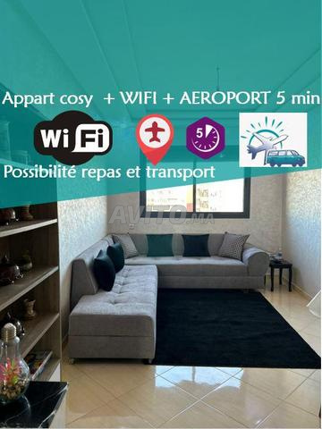 Appartement meublé à louer WIFI & Netflix Gratuit
