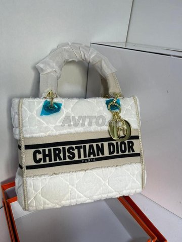 Sac Lady Dior en Velour CDL87n