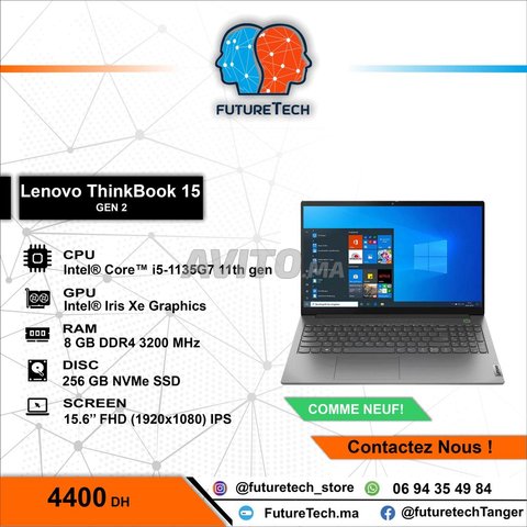 Lenovo ThinkBook 15 G2 ITL 11éme génération