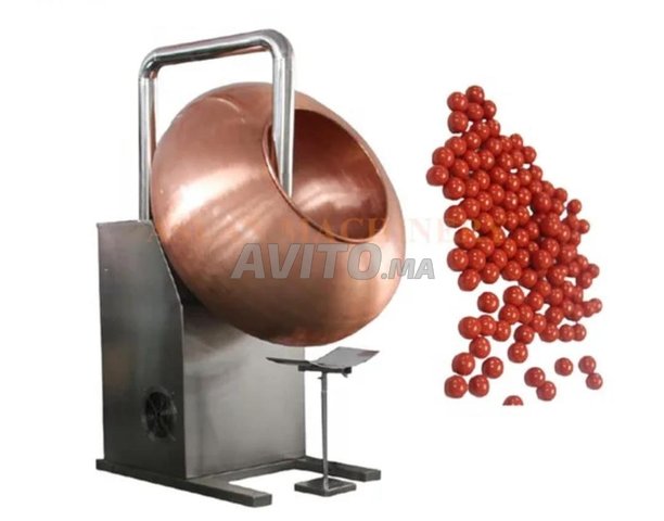 machine de revêtement de sucre chocolat 