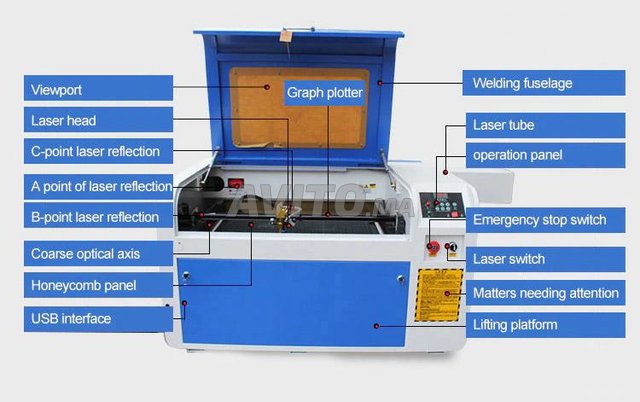 Machine de gravure laser 4060