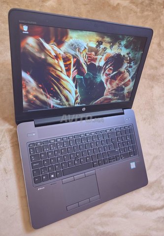 HP zbook workstation gaming i7 double graphic 
