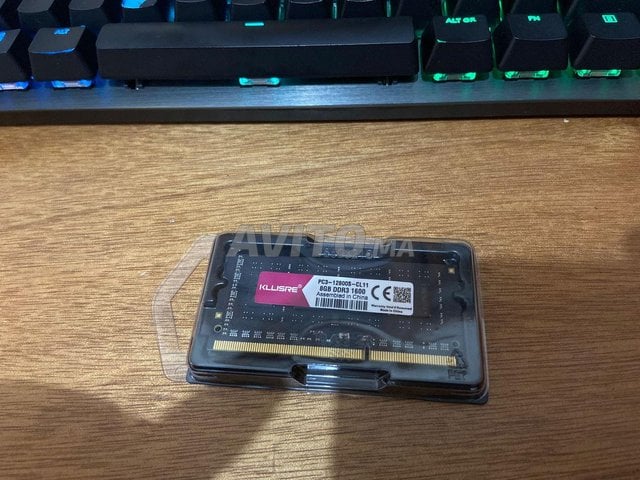 Ram pc portable 8 Gb 1600 ddr 3