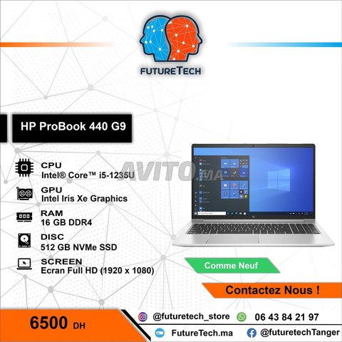 HP Probook 440 G9 i5-1235u 16 RAM / 512 NVME 14'' 