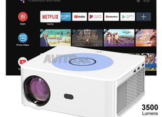 Projecteur SD800 WIFI Android 9.0 HD 3500 Lumens