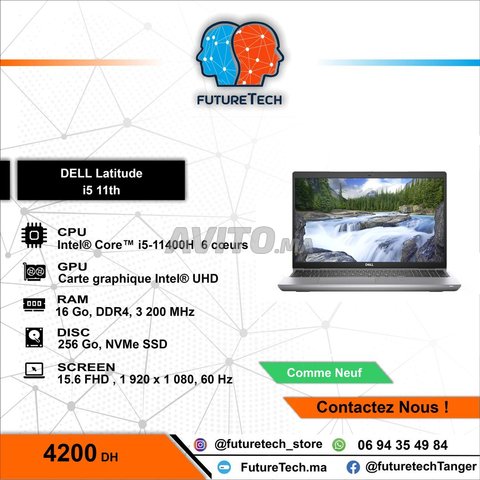 Dell Latitude i5 11400H 11éme
