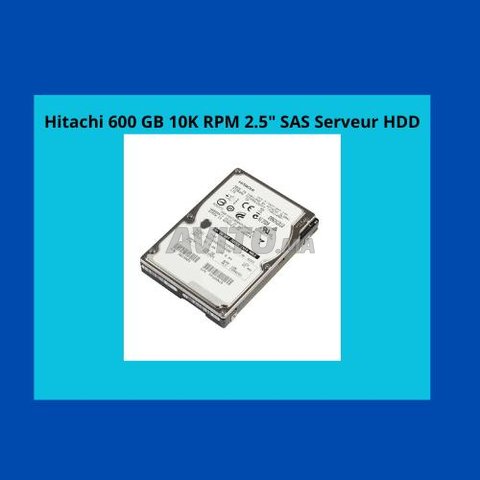 Hitachi 600 GB 10K RPM 2.5″ SAS Serveur HDD