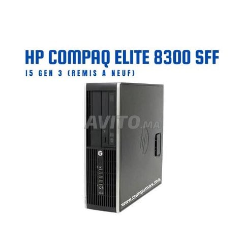 HP Compaq Elite 8300 SFF i5 3e Gen (REMIS A NEUF)