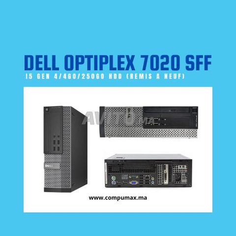 Dell optiplex 7020 SFF i5 - 4e Gen (REMIS A NEUF)