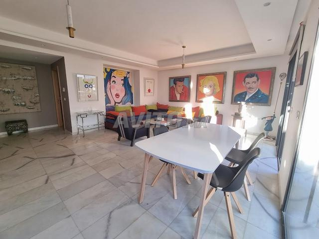 Rez de jardin meublé 2 ch à louer ville verte 