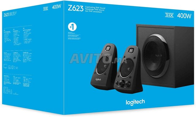 Logitech Z623 THX 2.1 Système de haut-parleurs