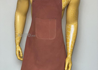 Tablier en cuir 