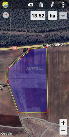 TERRAIN DE 13,5 HECTARES A BIR JDID 