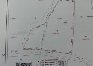 Terrain à vendre 
