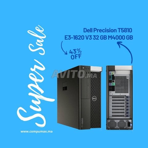 Dell WORKSTATION Precision T5810   (REMIS A NEUF)