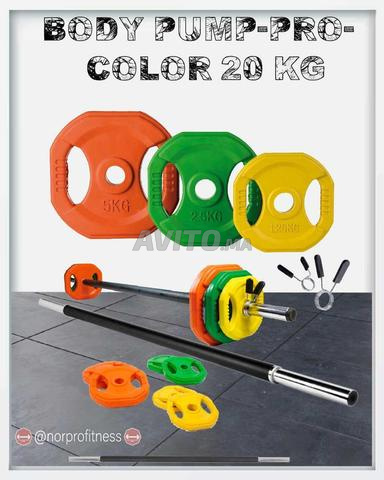 Les Kits Barres Body pump 20 kg 