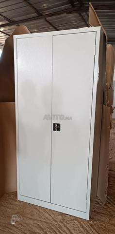 Armoire métallique Porte battante H200 L100 P 450 - 2