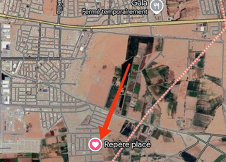 أرض محفضة،120 م بغار البارود