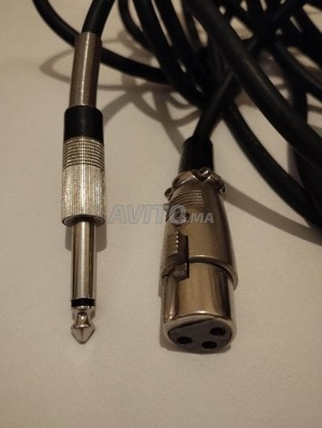 Cable Microphone XLR - Jack ( 480cm )