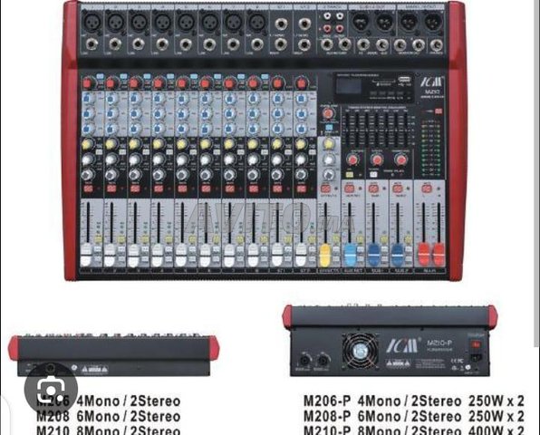 Console de mixage /Power Mixer  M 206-P