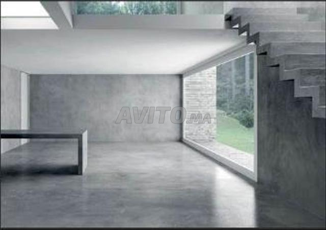 béton ciré, effet béton, résine epoxy
