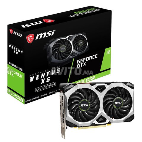 GPU MSI GeForce GTX 1660 VENTUS XS 6G OC