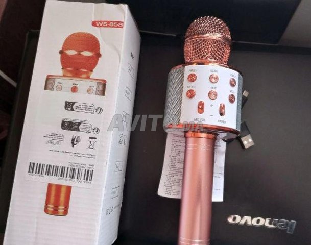 Microphone Karaoké Pro bleutooth pour enfant WS858