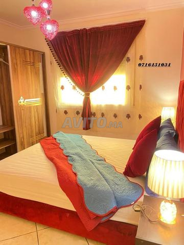 شقة للكراء اليومي والشهري بحي المطار مع النت مجانا