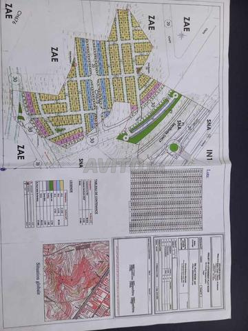 تم انطلاق بيع بقع في تجزئة جديدة قرب من طريق تطوان