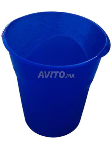  Corbeille à papier pour bureau bleu