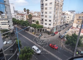 Bureau cloisonné équipé 168m² Bd d'Anfa Gauthier