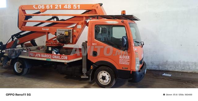 location de camions Nacelle de  16 m à 24 m