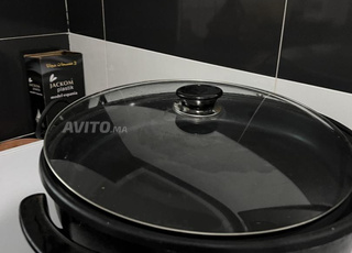 Poêle et four électrique à pizza et paella