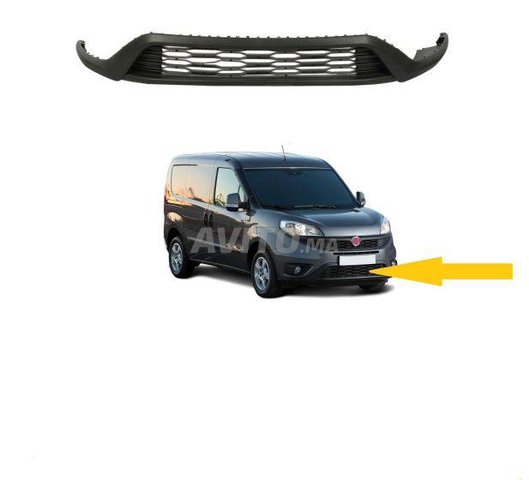 Fiat Doblo 2015 à 2022 Grille pare choc neuve 