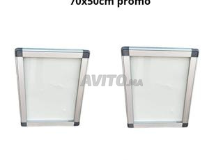 مجموعة 2 لوحات خارجية بمفتاح 70x50 سم عرض ترويجي