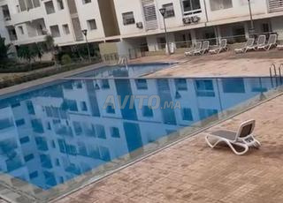 En location appart avec piscine