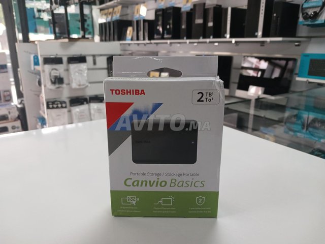 Toshiba Canvio Disque Dur Externe portable 2 To