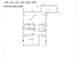 appartement m'hamid 9 1er étage
