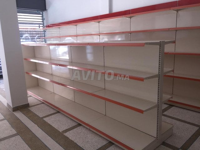 rayonnage supermarché 