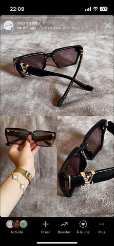 Lunette solaire de luxe pour les femmes 